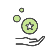 Earn points to redeem swag and rewards